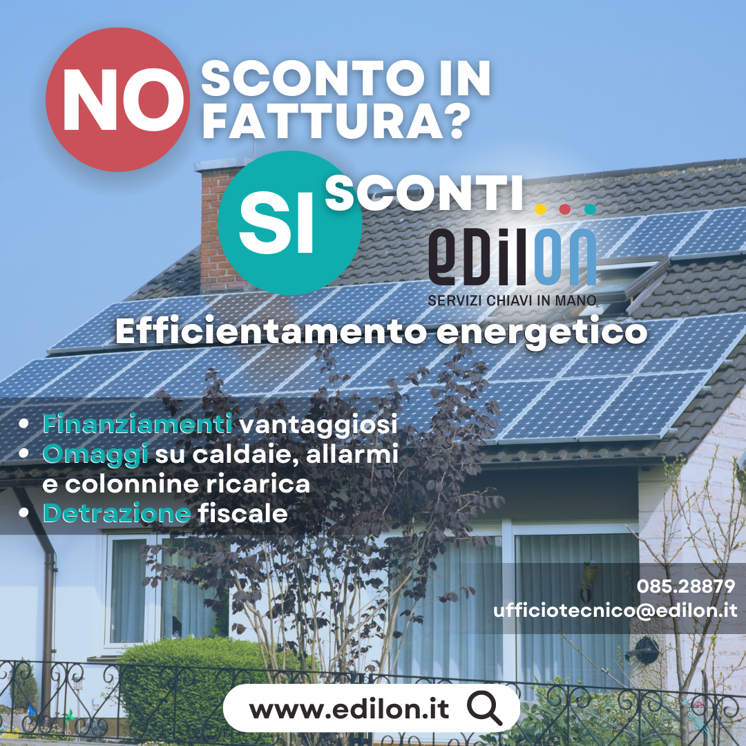 Sconti efficientamento energetico